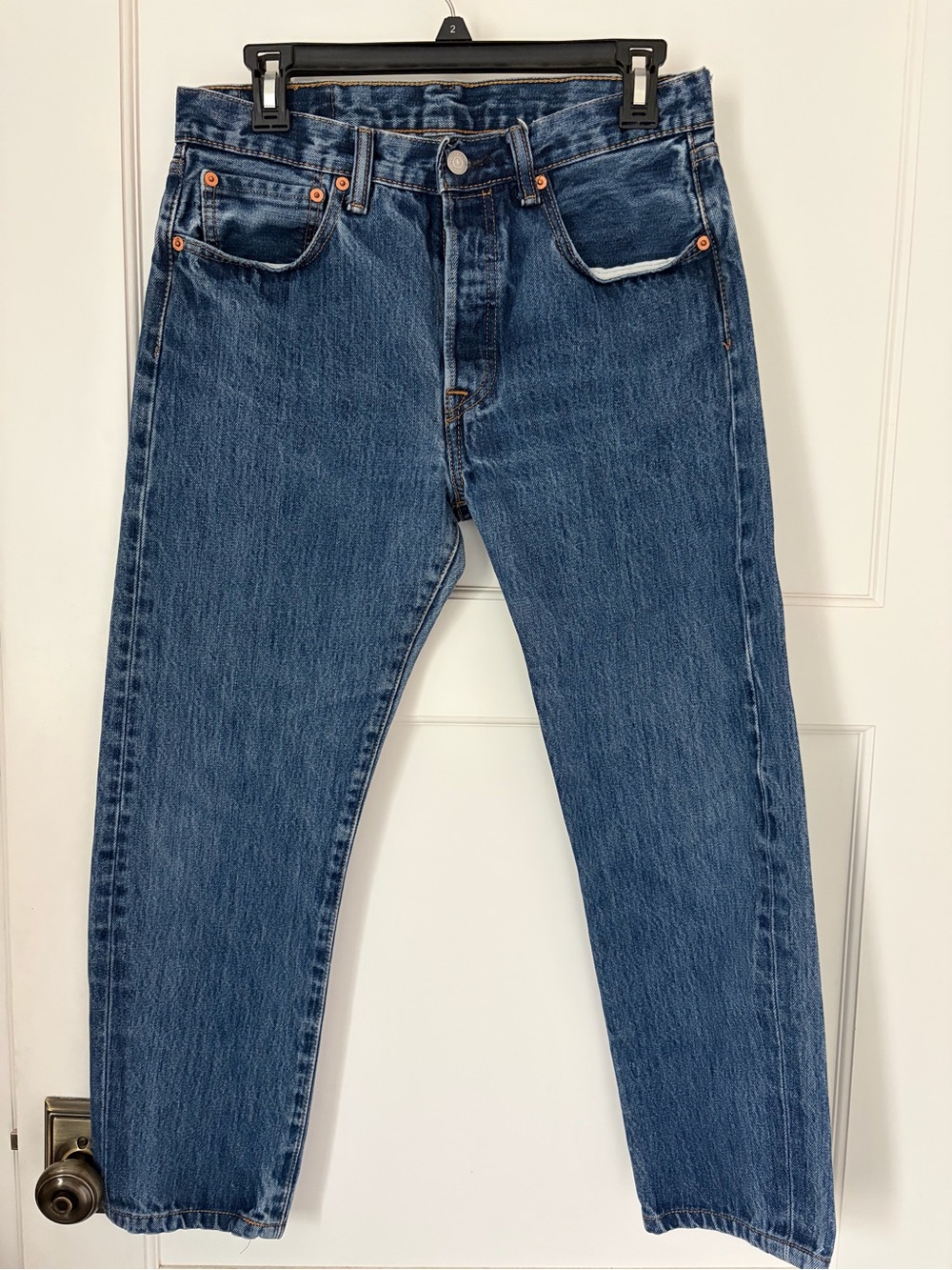 Levi's Blue Straight-Leg Women's Jeans